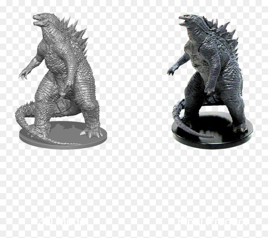 Statue, HD Png Download - godzilla 2014 png