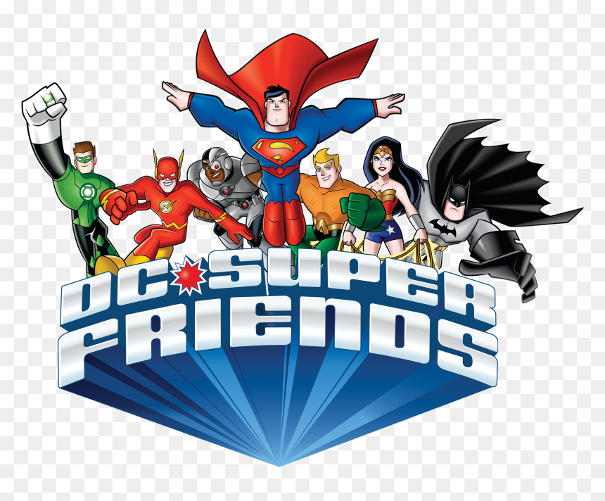 Unveils New Animated Content For Dc Super Friends - Dc Super Friends Animated, HD Png Download - warner bros png