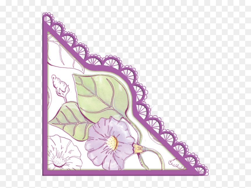 Net, Png Download - Bordures Coins Tubes, Transparent Png - corner filigree png