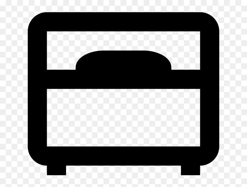 The Icon Single Bed Is Two Re, HD Png Download - bed icon png