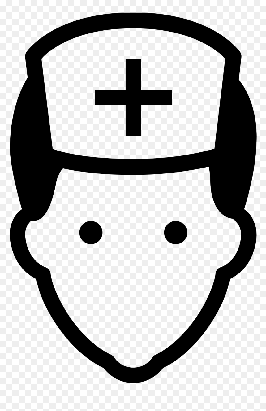 Nurse Male Filled Icon - Nursing, HD Png Download - nurse icon png