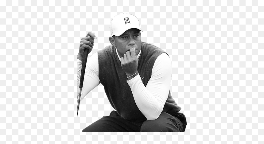 Monochrome, HD Png Download - tiger woods png