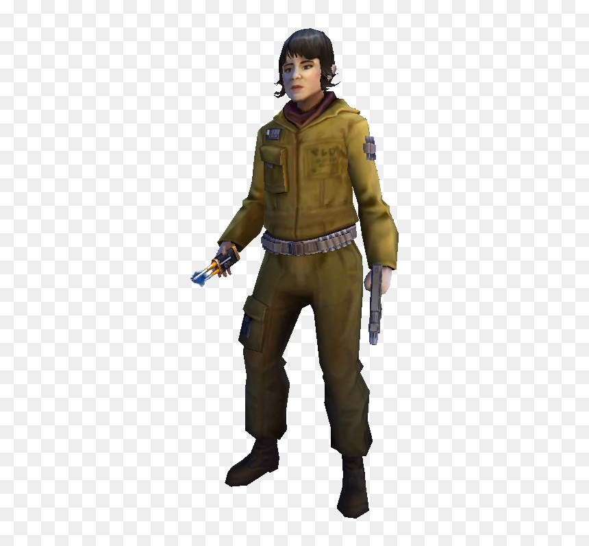 Unit Character Rose Tico - Soldier, HD Png Download - rose .png