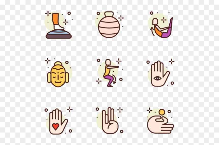 Clip Art, HD Png Download - yoga icon png
