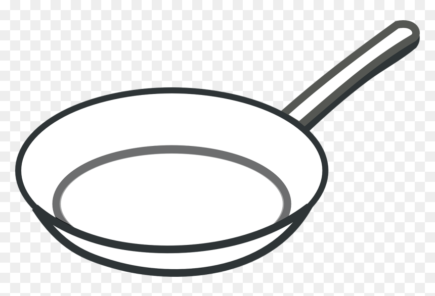 White Pan Png, Transparent Png - skillet png
