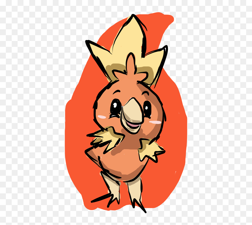 Cartoon, HD Png Download - torchic png