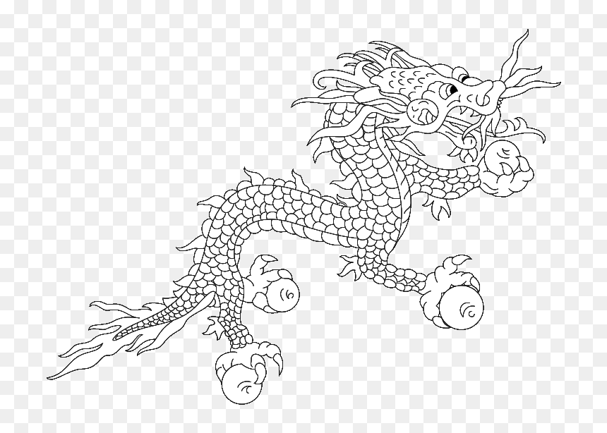 Dragon Of Bhutan - Bhutan Flag Dragon Icon, HD Png Download - white dragon png