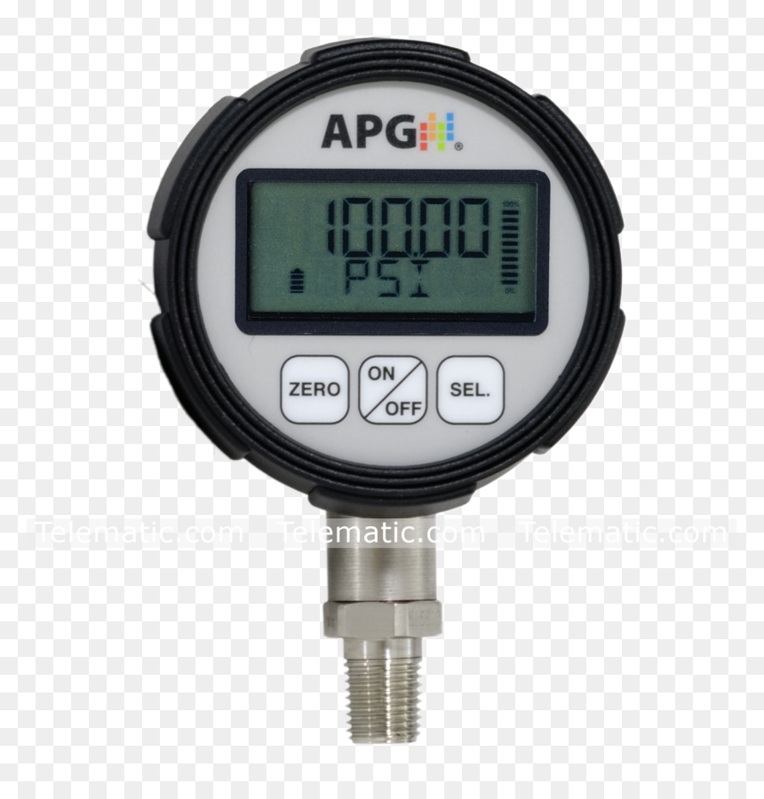 Digital Hydraulic Pressure Gauge No Battery, HD Png Download - gauge png