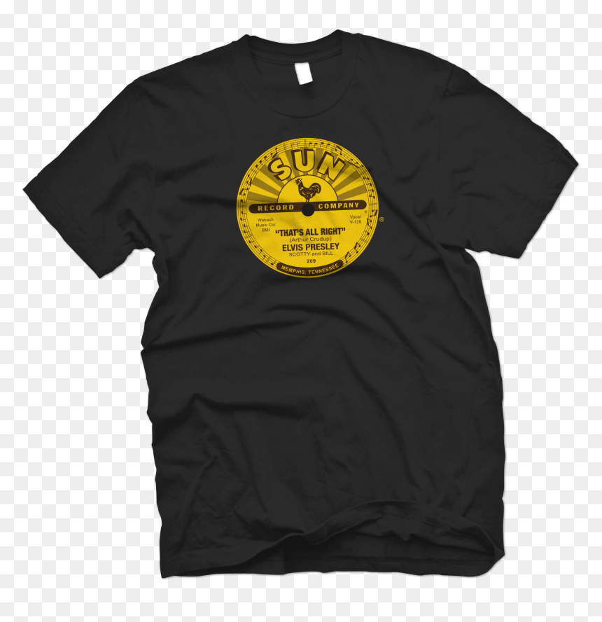 Elvis Presley Sun Records Officially Licensed That"s - Wild Turkey Tshirt Designs, HD Png Download - elvis presley png
