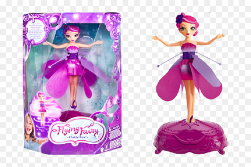 Flutterbye Flying Fairy Doll, Hd Png Download - Boneca Que Voa, Transparent Png - flying fairy png
