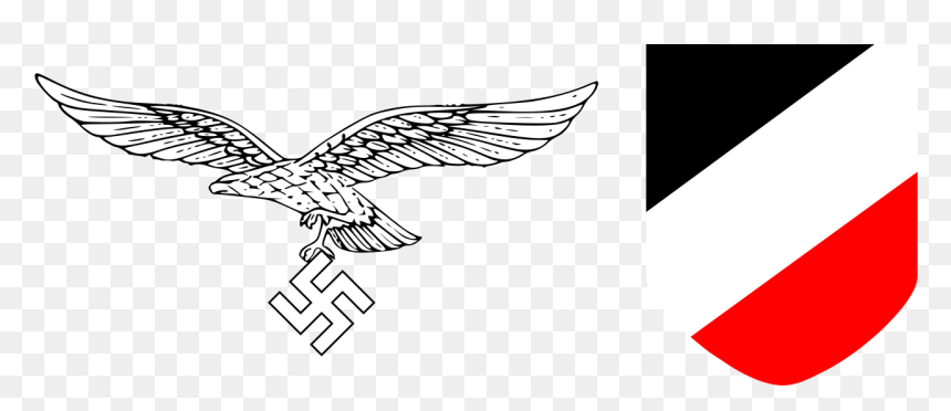 Luftwaffe Flag, HD Png Download - decal png