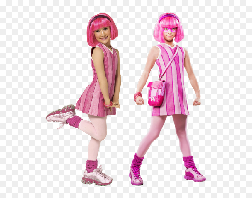 Lazy Town Stephanie Change, HD Png Download - new.png