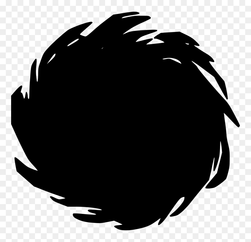 Pretty Green Logo Clip Arts - Black And White Fire Ball, HD Png Download - pretty png