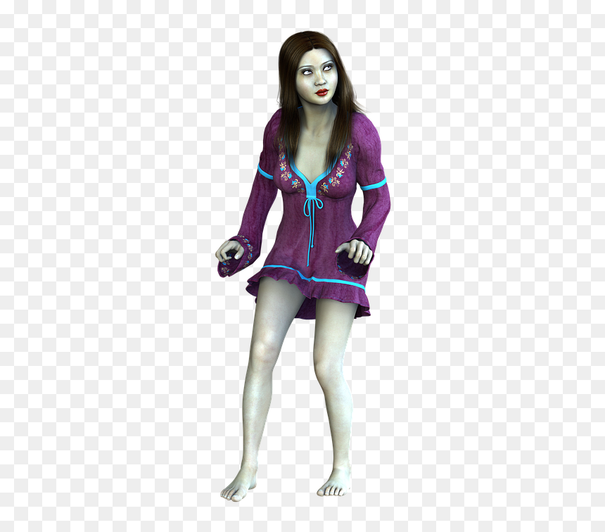 Girl, HD Png Download - peeking png