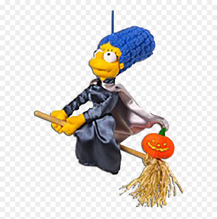 The Simpsons - Marge Simpson, HD Png Download - witch broom png