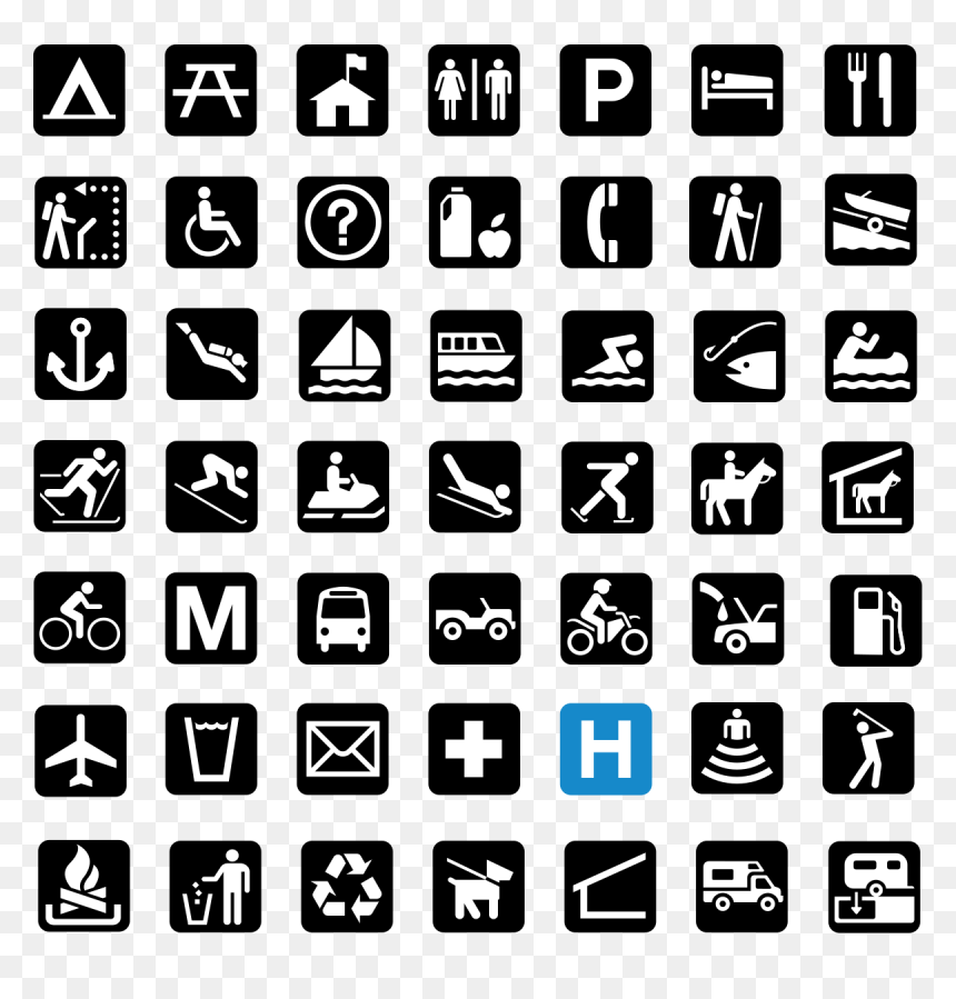 Map Symbols, HD Png Download - 80s grid png
