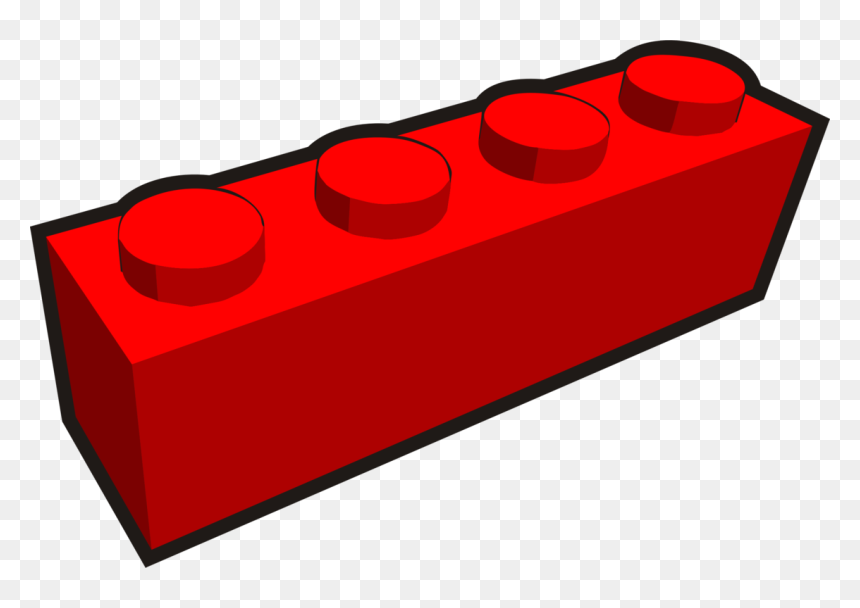 Red,line,rectangle, HD Png Download - lego block png