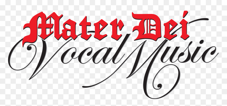 Mater Dei Vocal Music Clipart , Png Download - Boutique, Transparent Png - mater png