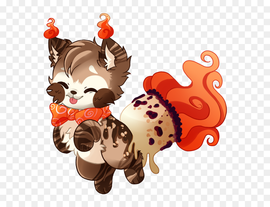 Transparent Pretty Png - Cute Kawaii Burning Marshmallow, Png Download - pretty png