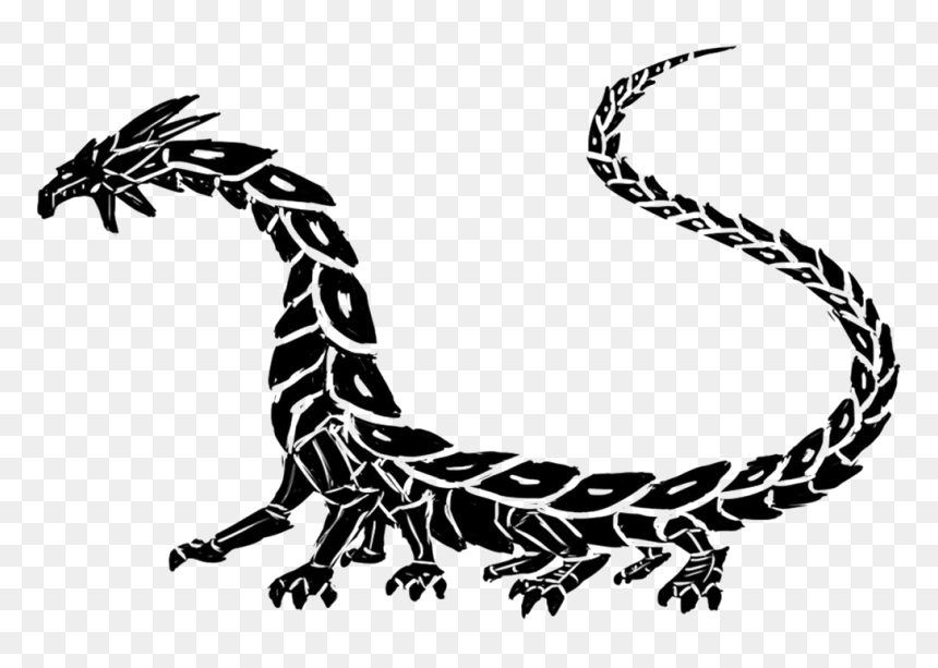Robotic Dragon Png Free Download - Robotic Dragon, Transparent Png - white dragon png
