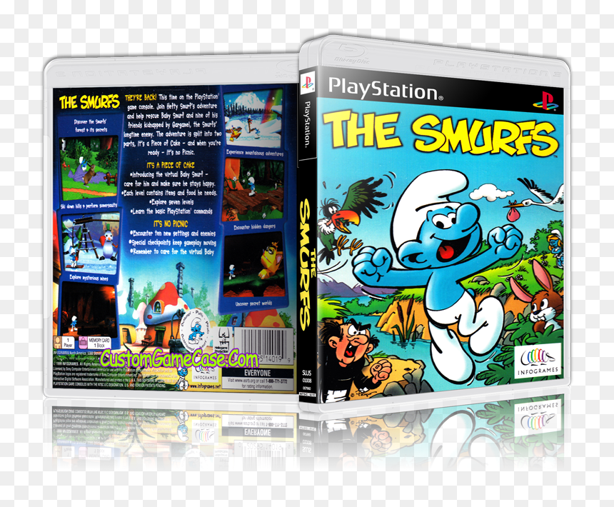 Sony Playstation 1 Psx Ps1, Png Download, Transparent Png - smurfs png