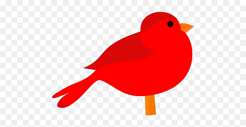 Cardinal Clipart Free, HD Png Download - red bird png