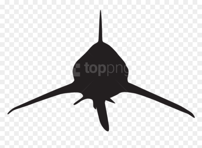 Free Png Shark Attack Silhouette Png - Sharks Silhouette Png, Transparent Png - swordfish png