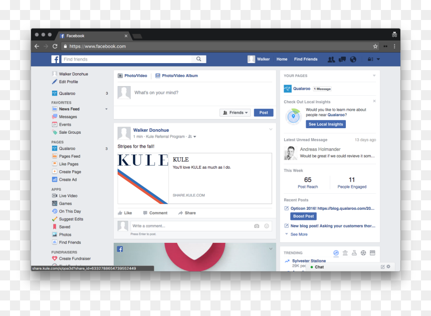 Facebook Referral Kule Referral Program - Operating System, HD Png Download - official facebook icon png