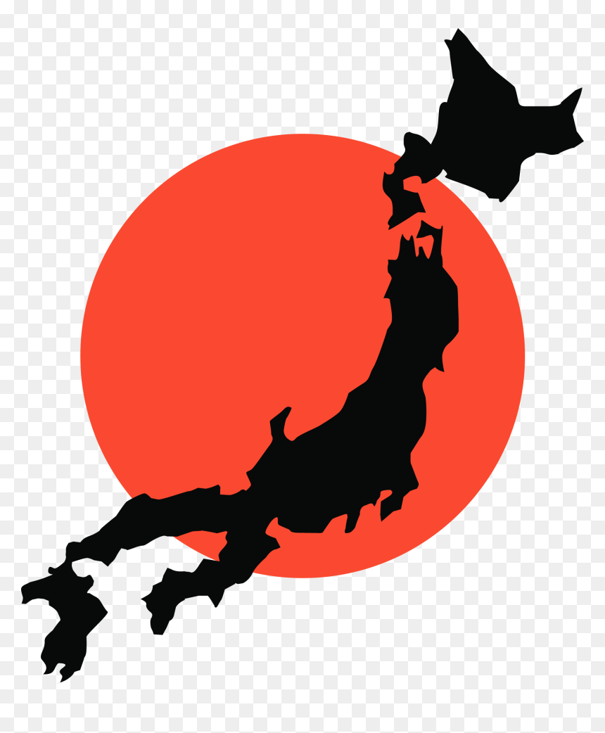 Japan Alliance Mission Sharing The Gospel And Making - Nagasaki Japan Map, HD Png Download - japan map png