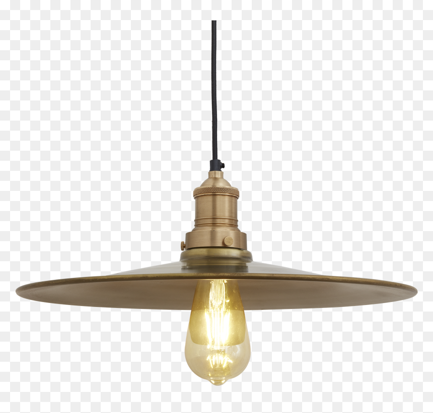 Industrial Light Fixture Lighting Pendant Bulb Brass - Industrial Pendant Light Png, Transparent Png - industrial png