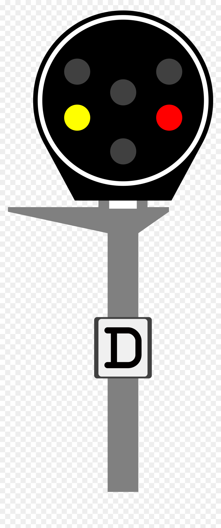 Traffic Light Cartoon 13, Buy Clip Art - Disque Sncf, HD Png Download - traffic png