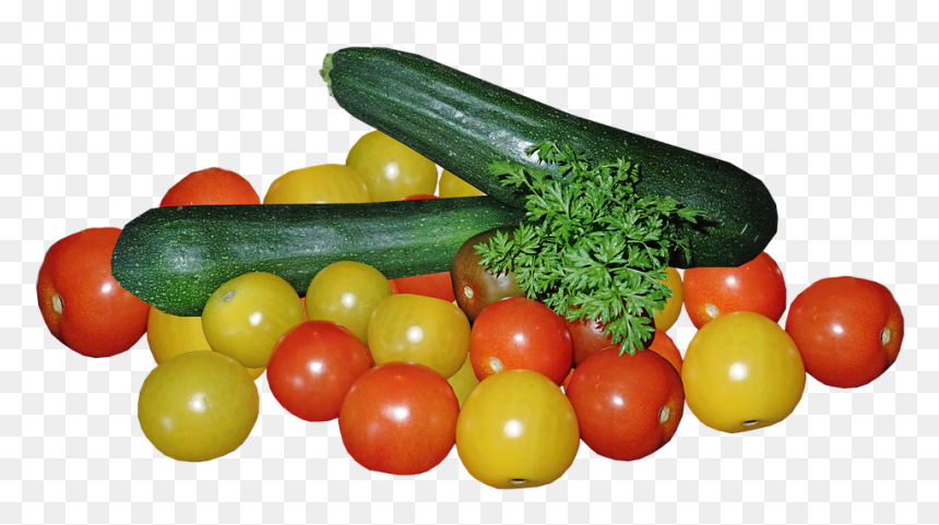 Cherry Tomatoes, HD Png Download - zucchini png