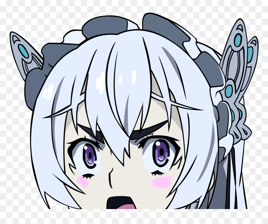 View Samegoogleiqdbsaucenao Peeking Chaika6 , - Cartoon, HD Png Download - peeking png