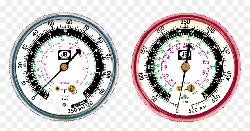 Refrigerant Manifold Gauge, HD Png Download - gauge png