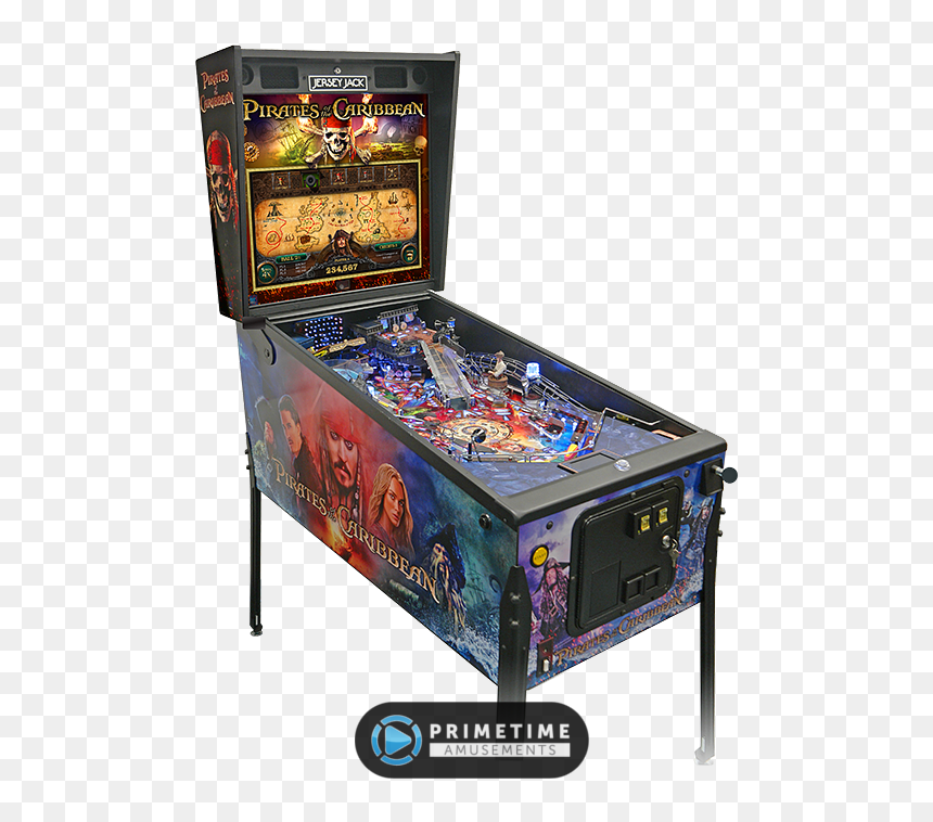 Pirates Of The Caribbean Limited Edition By Jersey - Pirates Of The Caribbean Pinball Side, HD Png Download - pirates of the caribbean png