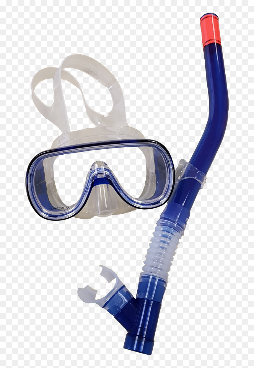 Kid"s Mask & Snorkel Set - Diving Mask, HD Png Download - snorkel png