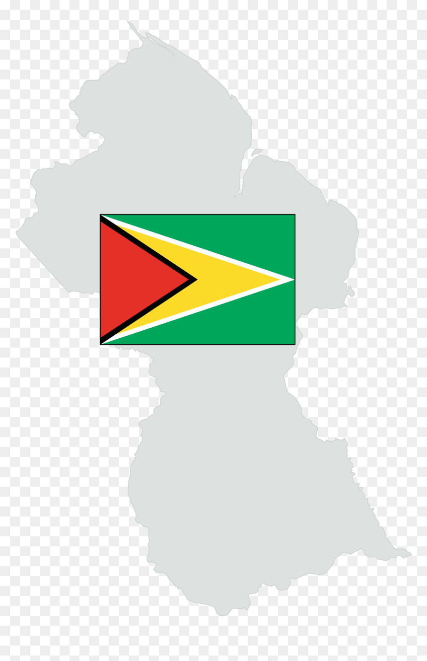 Guyana Flag, HD Png Download - guyana flag png