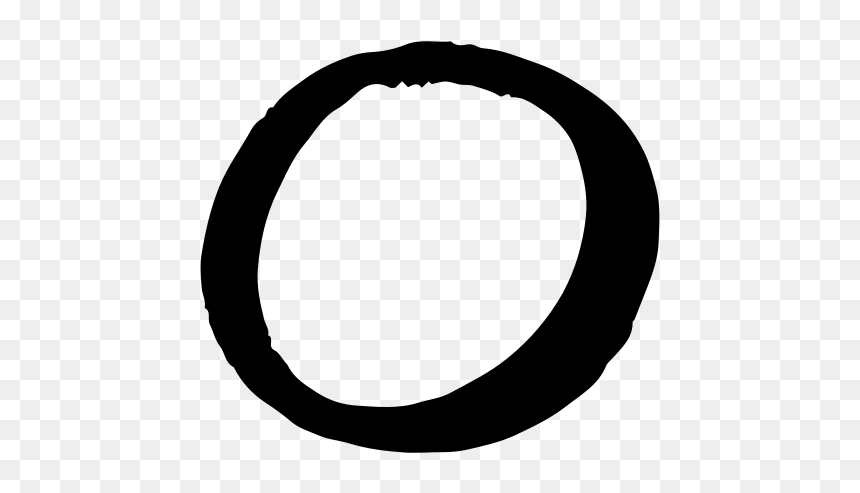 Circle, HD Png Download - scribble circle png