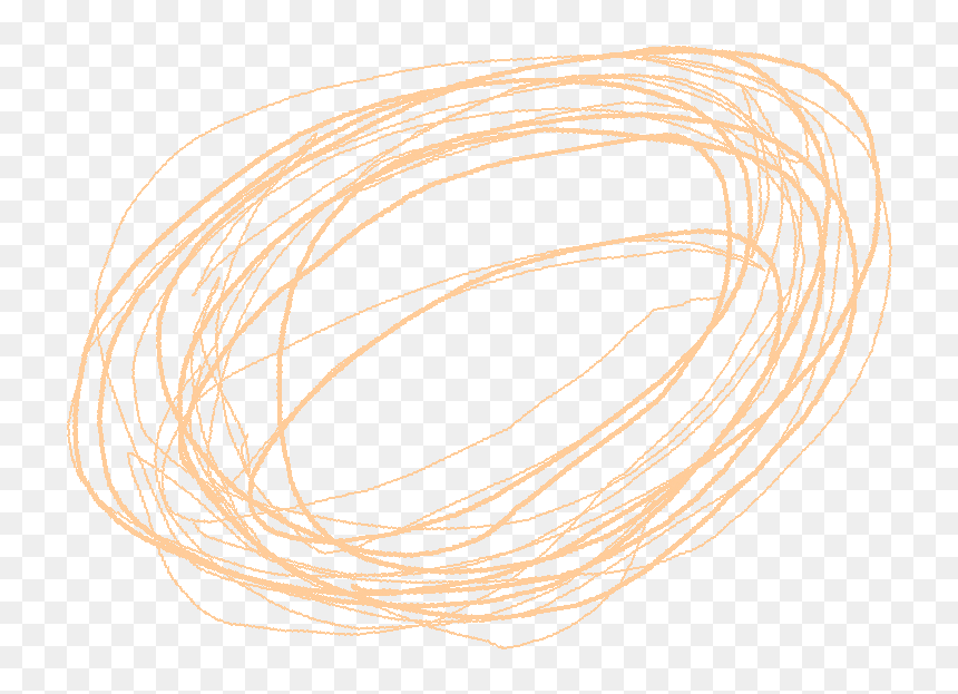 Circle, HD Png Download - scribble circle png