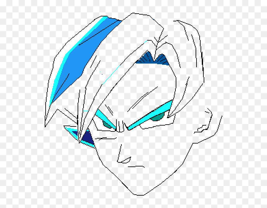 Sketch, HD Png Download - goku face png