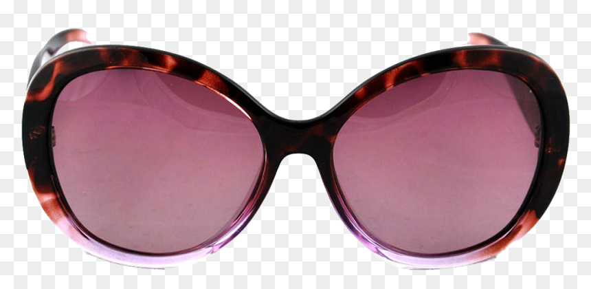 Fashion Sunglasses Eyewear Large Designer Oval Holder - Transparent Fashion Sunglasses Png, Png Download - designer png