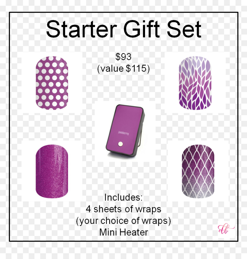 Jamberry Damsel In Distress Full Sheet Of Nail Wraps - Manicure, HD Png Download - jamberry logo png