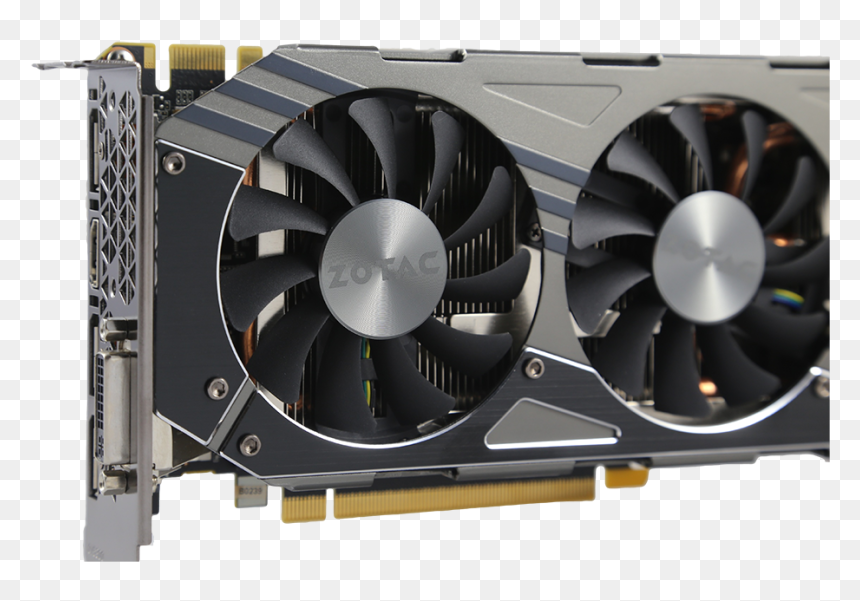 Zotac Gtx970 Amp Fan - Ventilation Fan, HD Png Download - graphics card png