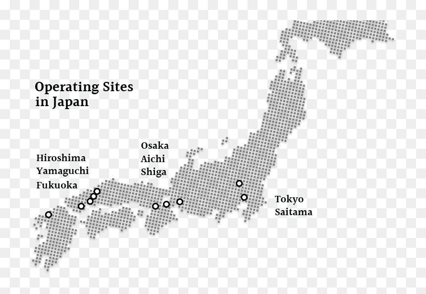 Japan Map, HD Png Download - japan map png
