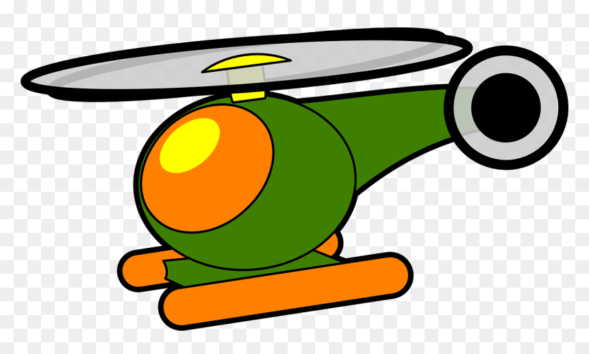 Toy Helicopter Clipart, HD Png Download - chopper png