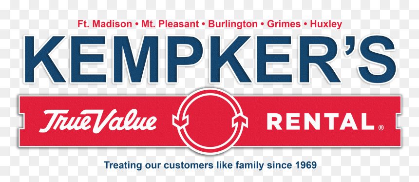 1 Bag At A Time Import 192409 True Value Re Use Shop - Carmine, HD Png Download - true value logo png