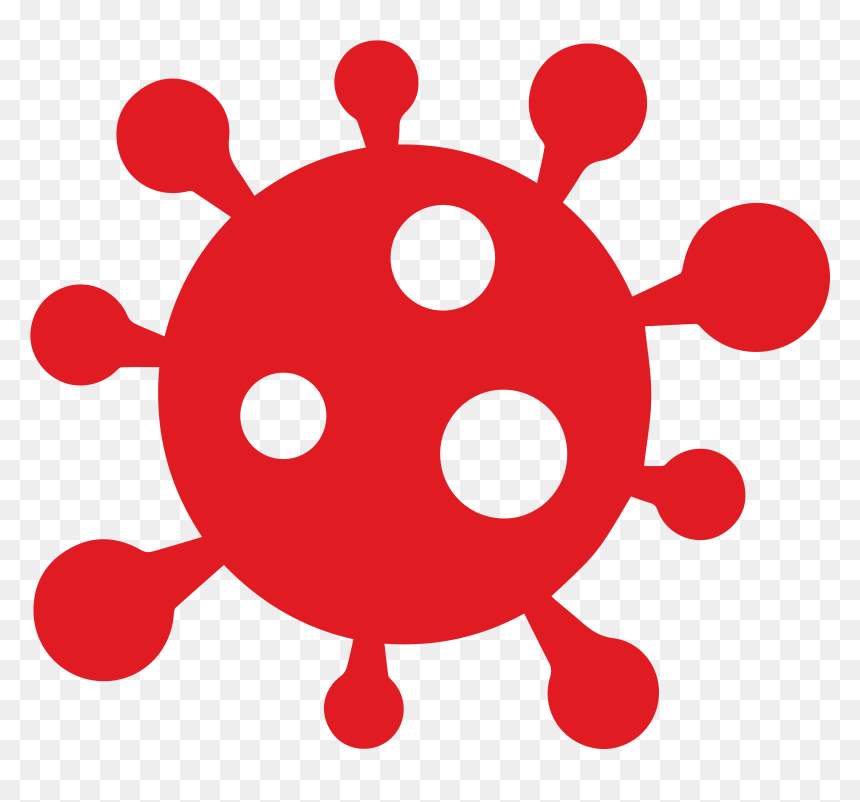 Virus Covid 19 Png, Transparent Png - red cross out png