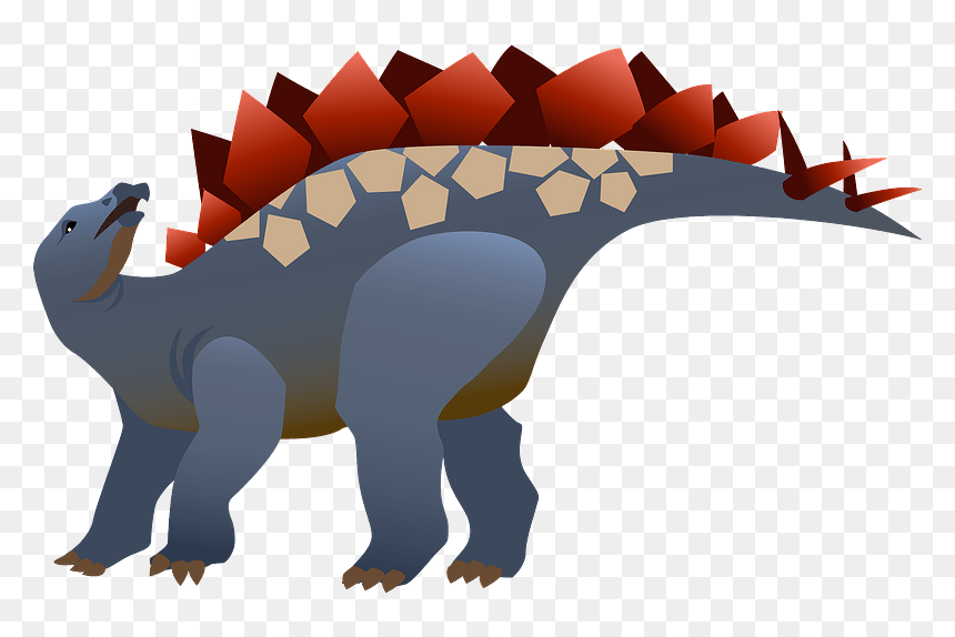 Illustration, HD Png Download - stegosaurus png