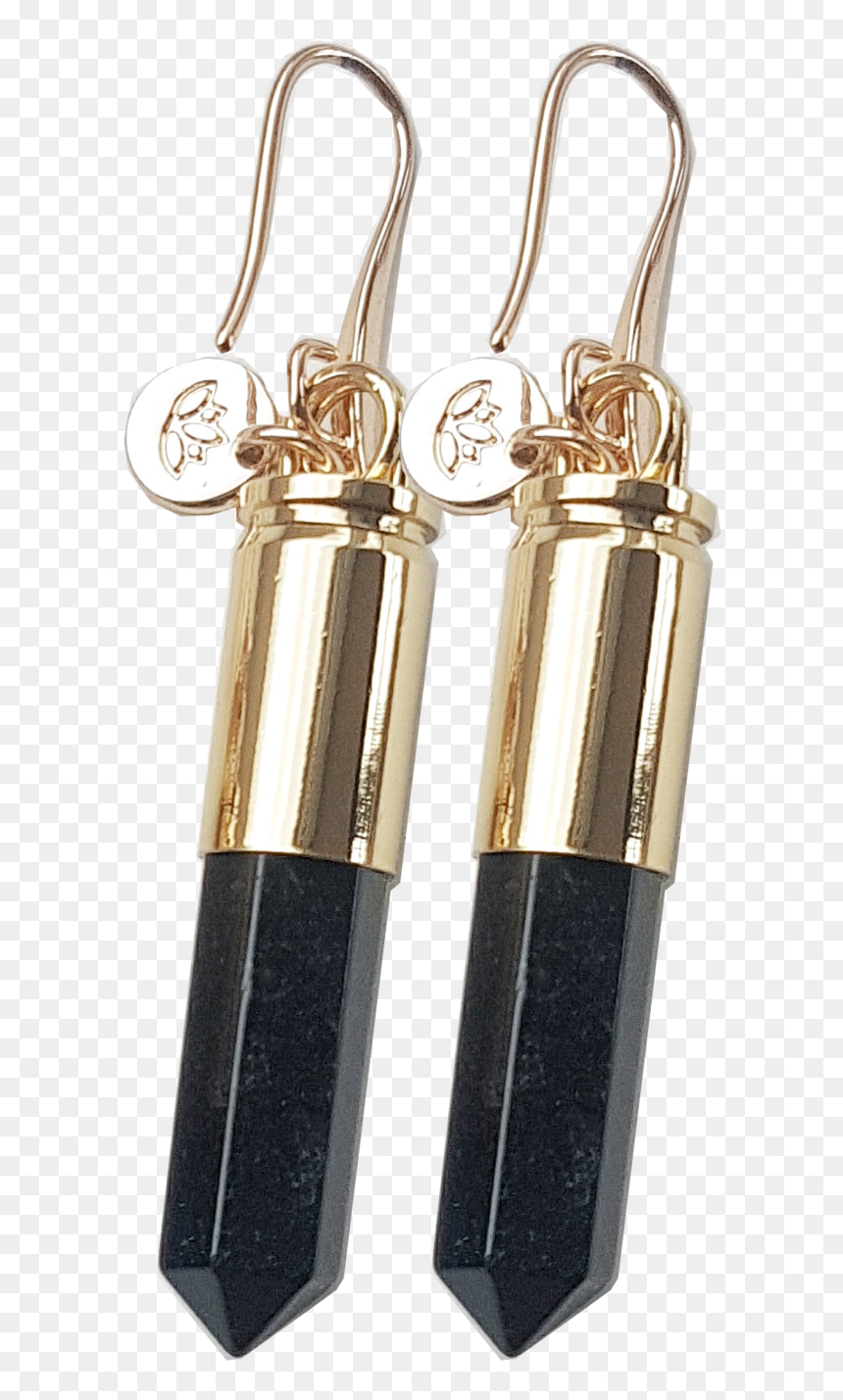 Black Onyx Double Earing - Earrings, HD Png Download - earings png