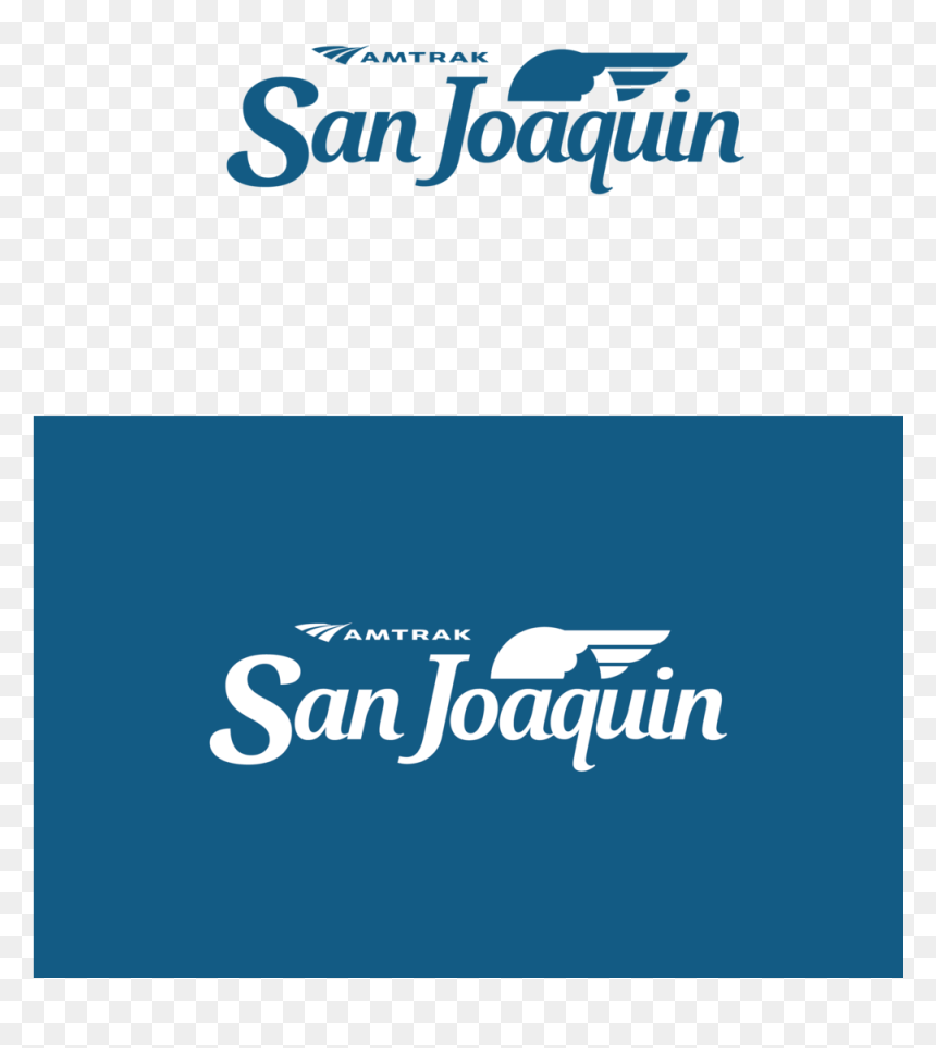 Logos Created For The San Joaquin Train That Travels - Amtrak, HD Png Download - amtrak logo png
